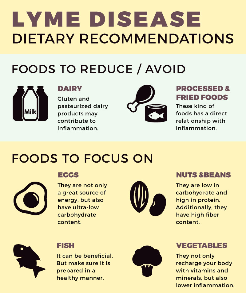 food avoid Lyme Disease Recovery Diet