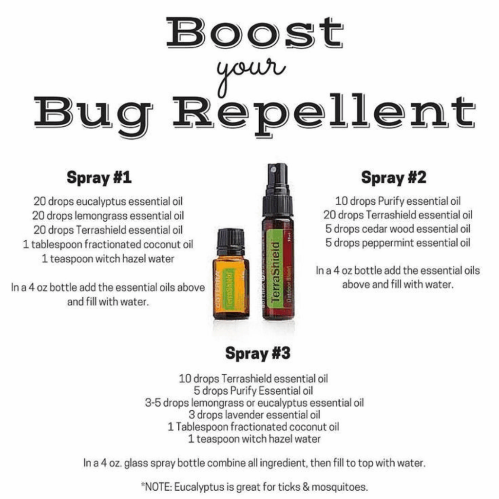 natural sprays help with tick control in gardens