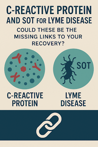 C-reactive protein and SOT therapy for Lyme disease recovery support
